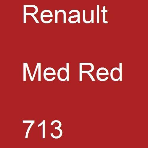 Renault, Med Red, 713.